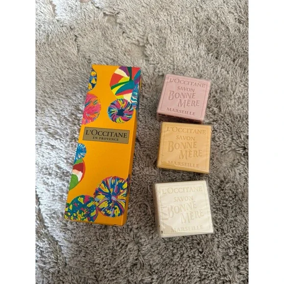 L'Occitane Savon Bonne Mere Marsielle Bar Soap Gift Box Set