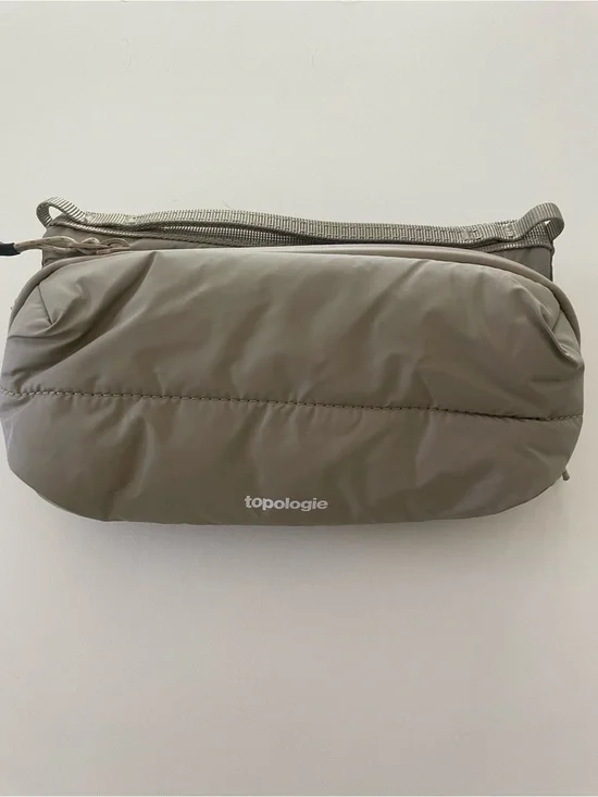 Topologie Olive Green Crossbody Pouch