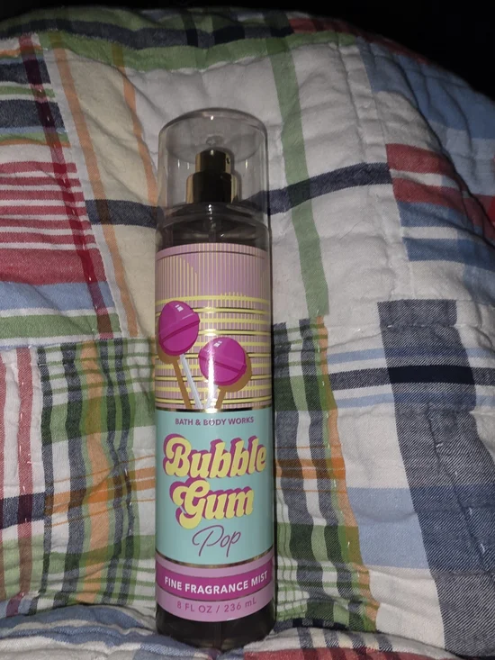 Bath & Body Works Bubble Gum Pop Fine Fragrance Mist - Pink, Teal