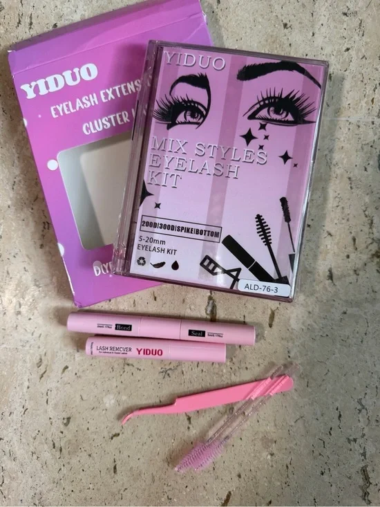 Yiduo Mix Style Eyelash Kit 5-20 MM 200D, 300D, Spike and Bottom NEW