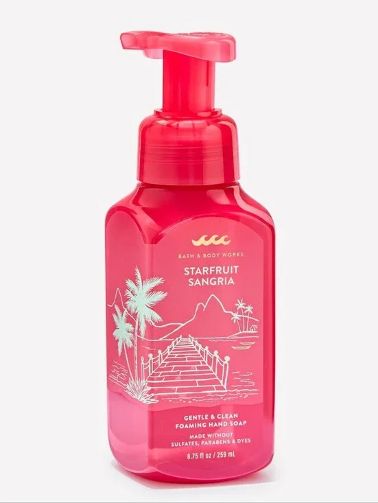 Bath & Body Works Starfruit Sangria Foaming Hand Soap