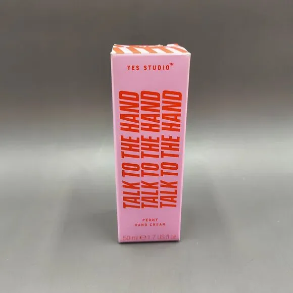 Yes Studio Talk to the Hand Peony Hand Cream 1.7 FL oz