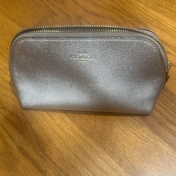 Michael Kors Gold Champagne Cosmetic Bag