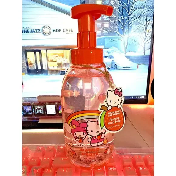 Hello Kitty Hand Soap Mango Grove Foaming Scented 2025 Sanrio Bathroom Kitchen