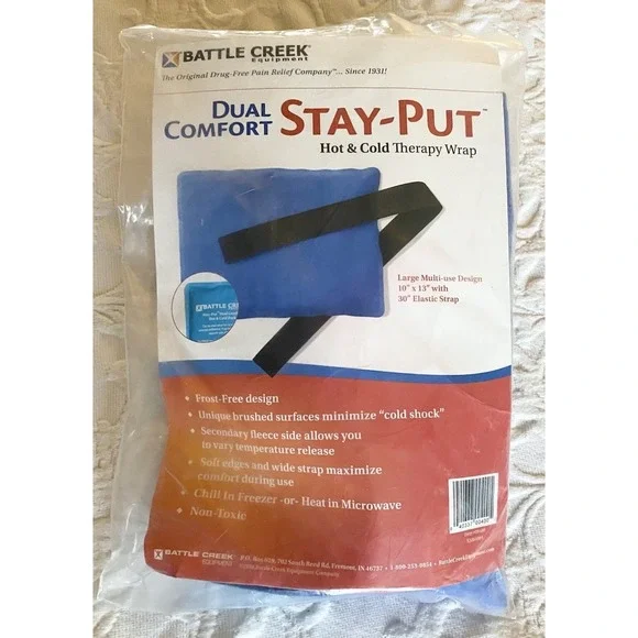 Battle‎ Creek Stay-Put Dual Comfort Cold & Hot  Therapy Wrap 10