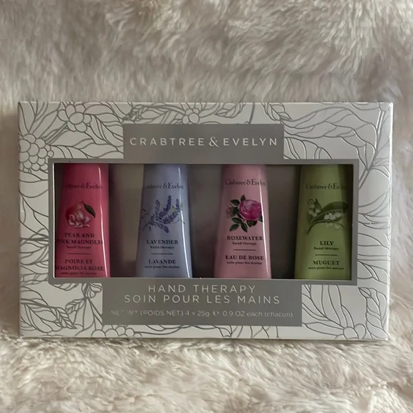 Crabtree & Evelyn hand therapy Set of 4
