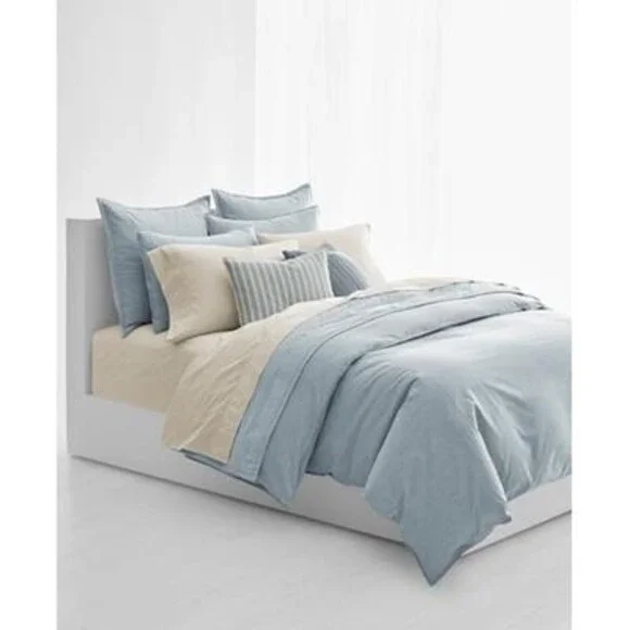 Lauren Ralph Lauren Graydon Melange Comforter Full/Queen Chambray