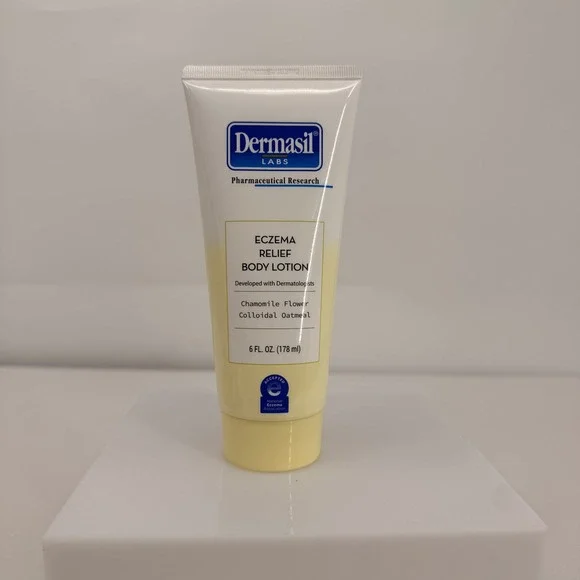 Dermasil Labs Eczema Relief Body Lotion Colloidal Oatmeal Chamomile 6oz Tube