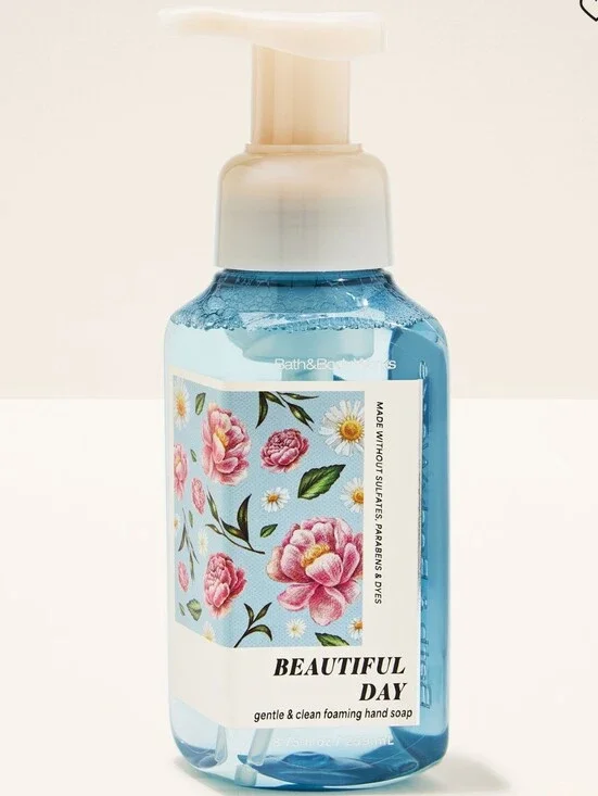 Bath Body Works Beautiful Day Gentle Foaming Hand Soap 8oz NEW RARE