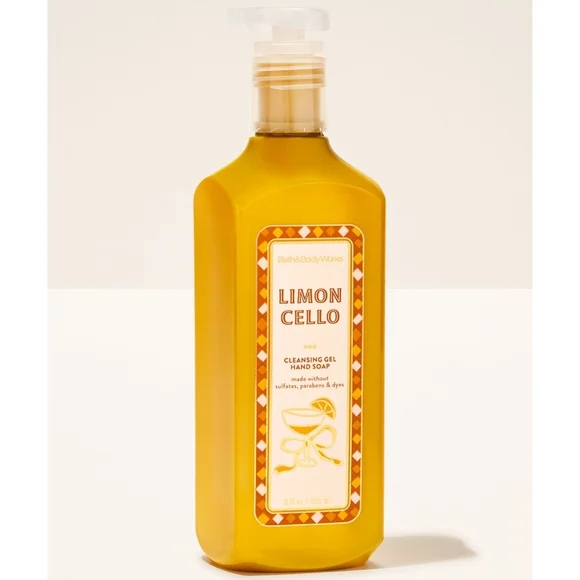 Bath & Body Works Limoncello Cleansing Gel Hand Soap 8oz NEW RARE
