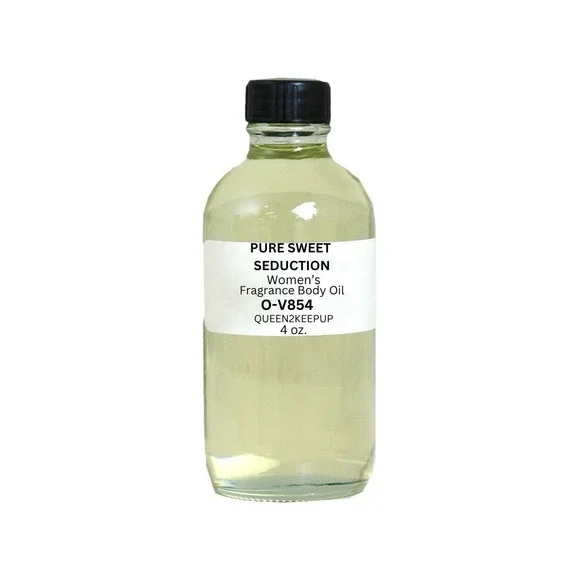 Pure Sweet Seduction Women's Body Oil Fruity, Floral & Romantic Scent 4 oz