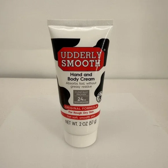 Udderly Smooth Hand and Body Cream Original Formula 2oz Travel Size Tube