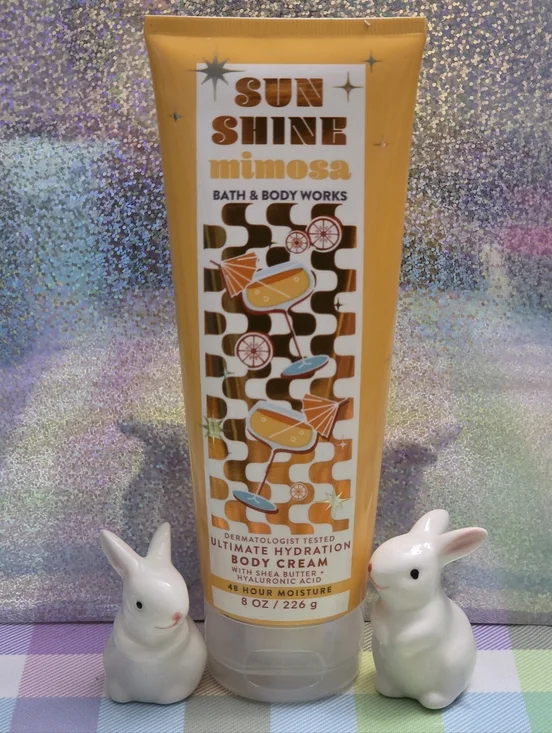 Bath & Body Works Sunshine Mimosa Ultimate Hydration Body Cream 8oz NEW RARE