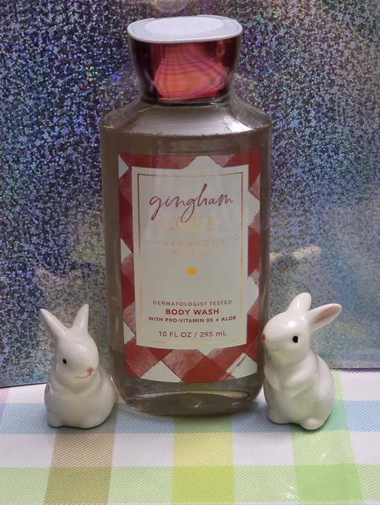 Bath & Body Works Gingham Love Body Wash 10oz NEW RARE