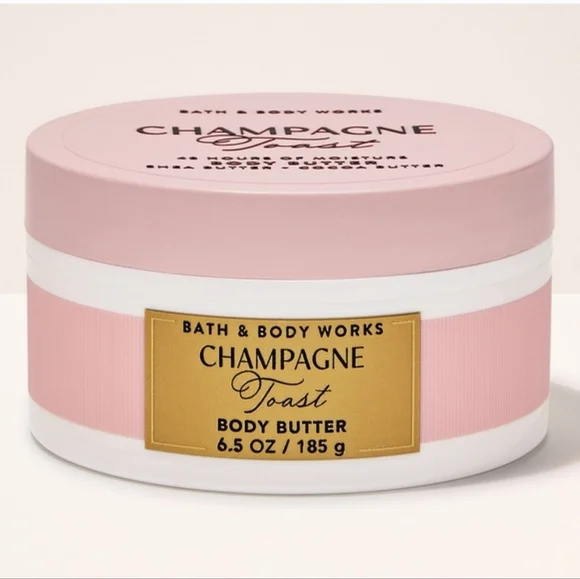 Bath & Body Works Champagne Toast Moisturizing Body Butter 6.5oz NEW