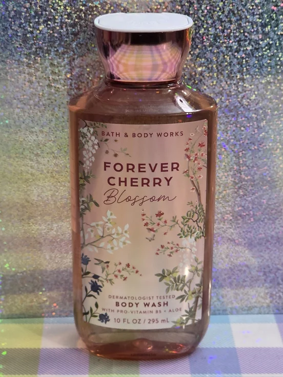Bath & Body Works Forever Cherry Blossom Body Wash 10oz NEW