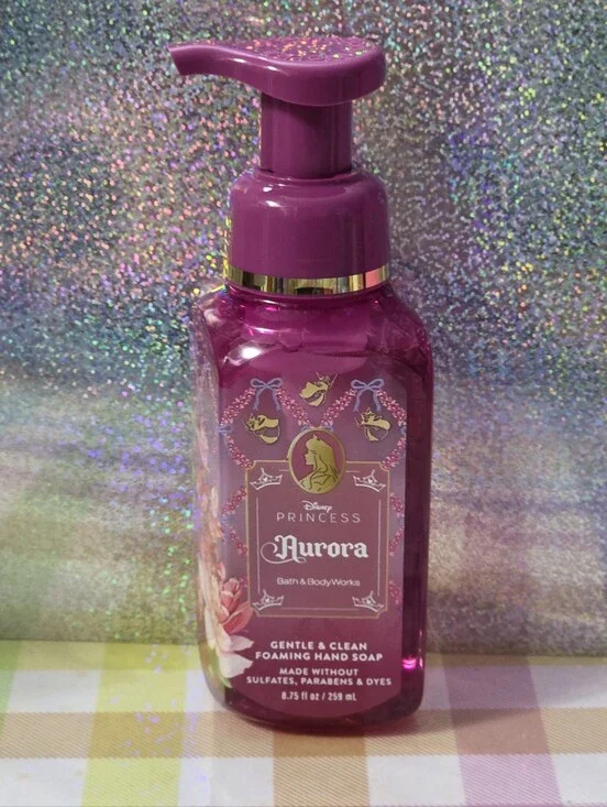 Bath & Body Works Disney Princess Aurora Foaming Hand Soap 8oz NEW RARE
