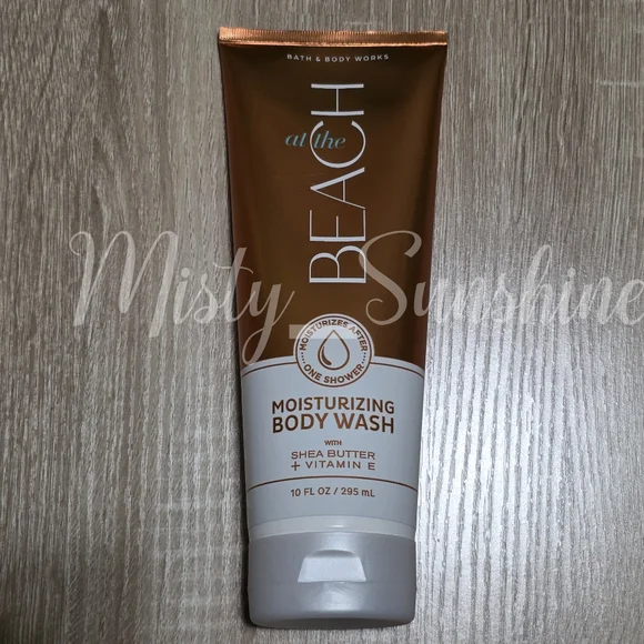 Bath Body Works At the Beach Moisturizing Body Wash 10oz NEW RARE