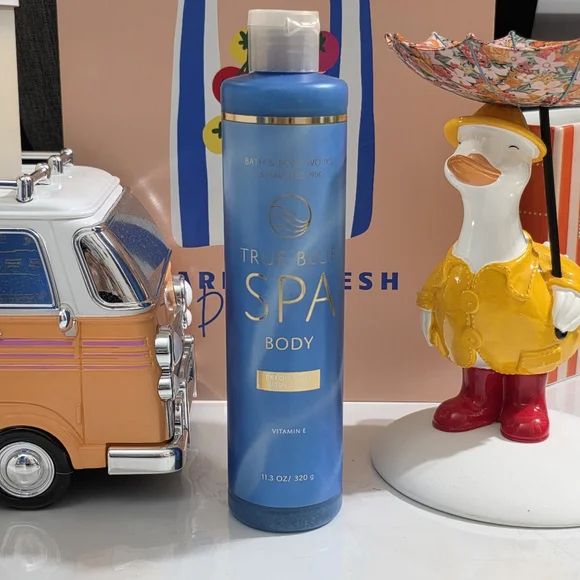 Bath & Body Works True Blue Spa Exfoliating Body Wash 11.3oz NEW RARE