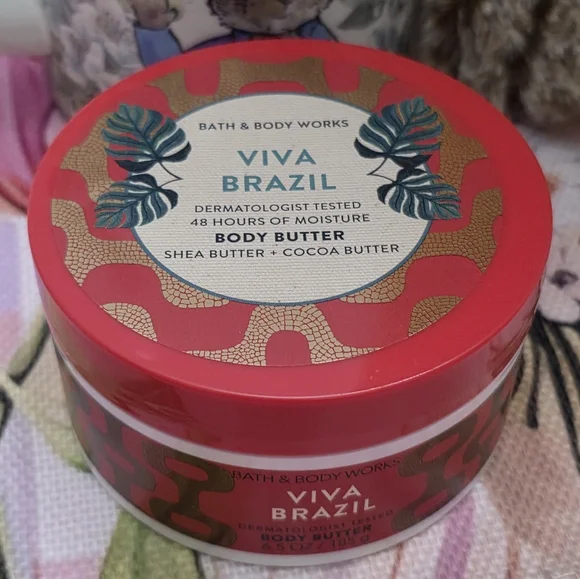 Bath & Body Works Viva Brazil Deep Moisturizing Body Butter 6.5oz NEW RARE