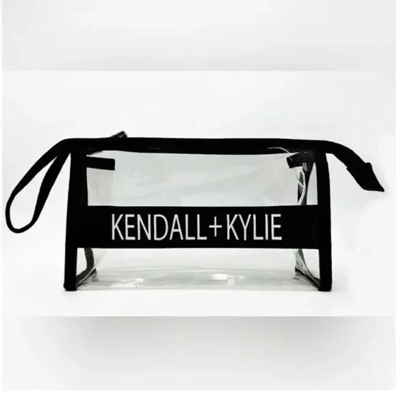 KENDALL + KYLIE NWOT CLEAR COSMETIC POUCH
