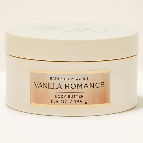 Bath & Body Works Vanilla Romance Deep Moistuirizing Body Butter 6.5oz NEW Rare