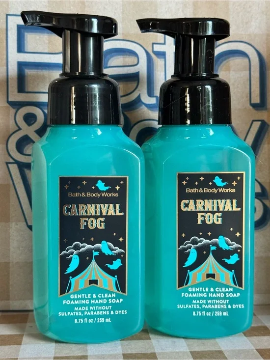 NEW B&BW (2) Carnival Fog foaming hand soaps