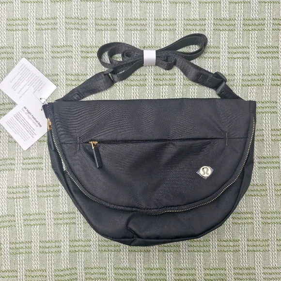 lululemon athletica Black Crossbody Shoulder Bag