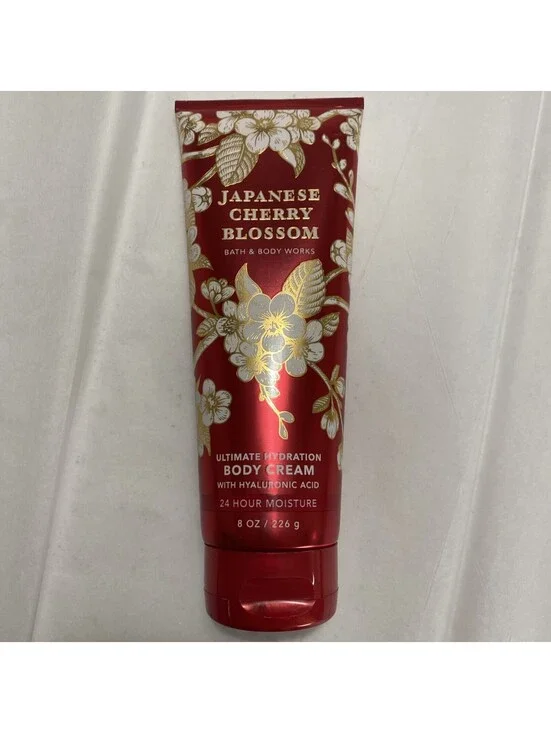 Bath & Body Works Japanese Cherry Blossom 24hr Ultimate Hydration Body Cream 8oz