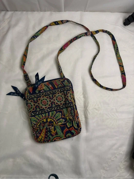 Vera Bradley Multicolor Paisley Floral Crossbody