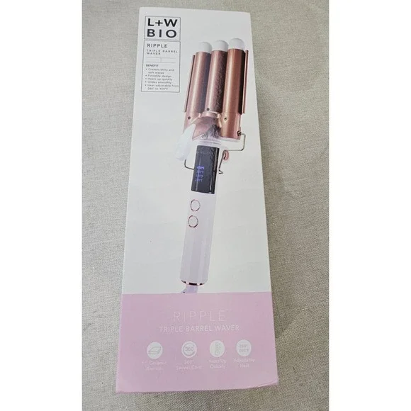 L+W BIO Ripple Triple Barrel Waver 1