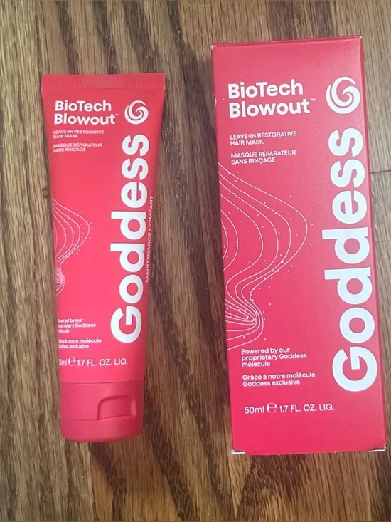 GODDESS MAINTENANCE BIOTECH BLOWOUT HAIR MASK. NIB