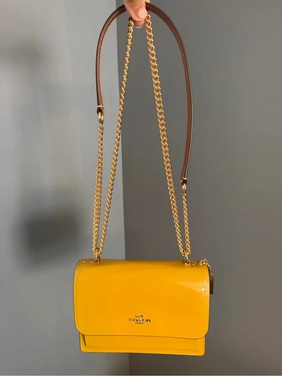 Coach Patent Leather Crossbody Klare