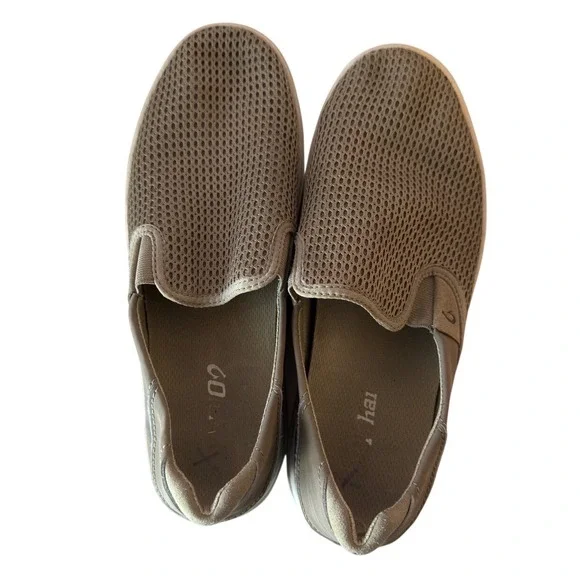 Olukai Lae'ahi Men's Slip On Mesh Sneakers Size 8 Clay Casual Comfort Outdoor