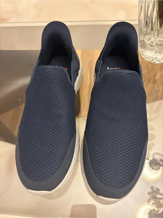 SKECHERS Hands Free Slip-Ins Swift Fit Memory Foam Navy Slip-On Men’s US 9