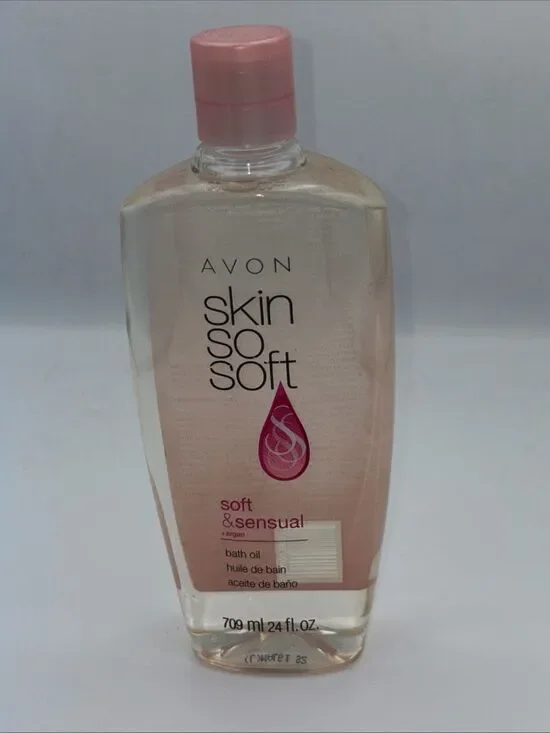 JUMBO 24OZ. Avon Skin So Soft SSS Soft & Sensual Bath Oil NEW SEALED BOTTLE