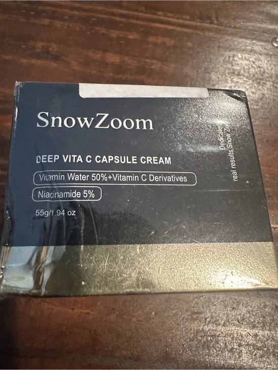 Snow Zoom Deep Vita C Capsule Cream - Korean skin care