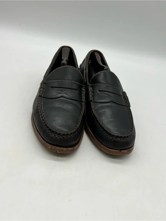 Allen Edmonds AE McKinley Men’s Sz 10D Brown Leather Penny Loafer Moc Toe Shoes