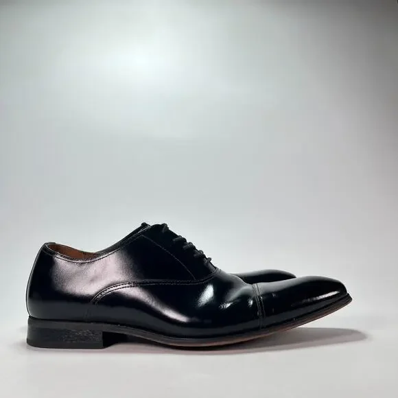 Florsheim Corbetta Black Lace Cap Toe Oxford Casual Dress Shoes Men's Size 11.5M