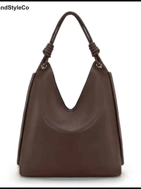 Hobo Purse for Women, Large Slouchy Vegan Leather Shoulder Bag