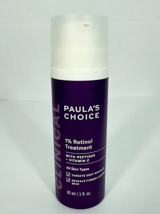 Paula's Choice Clinical 1% Retinol Treatment 1 oz Full Size NIB Skincare