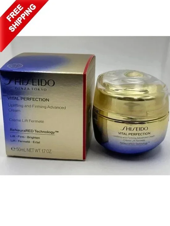 Shiseido Vital Perfection Advanced Cream Uplifting and Firming 1.7oz / 50 ml NIB