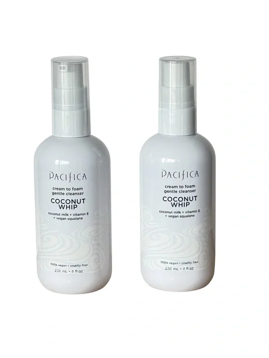 Pacifica Coconut Whip Cream to Foam Gentle Cleanser w/Coconut Milk & Vitamin E