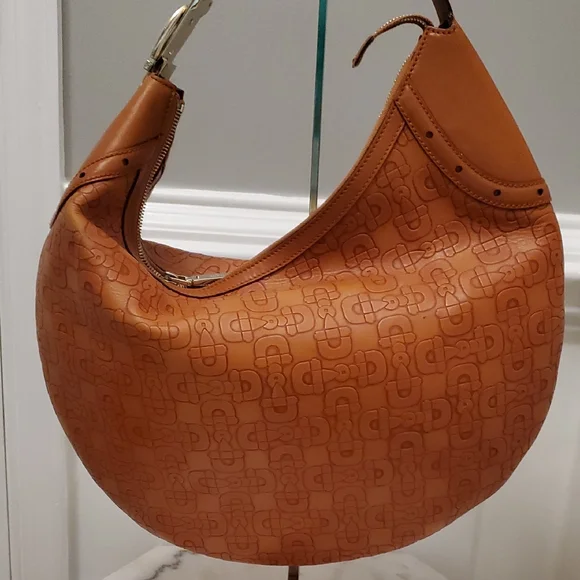 Authentic Gucci Horsebit Design Leather Hobo Bag