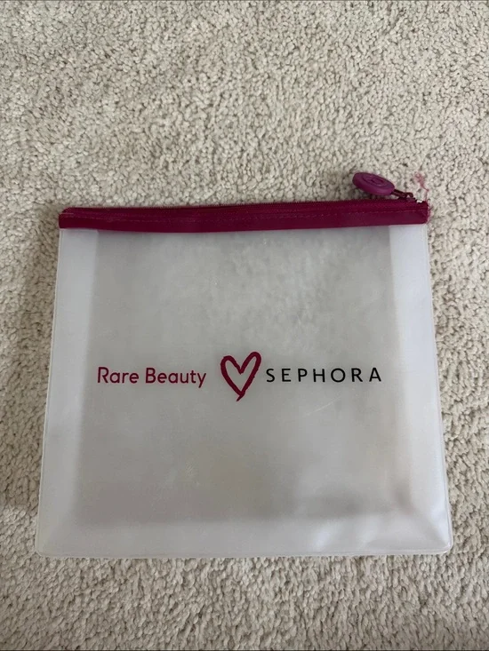 Rare Beauty x Sephora Clear Makeup Bag