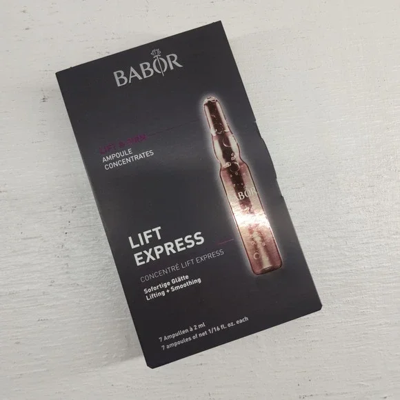 Babor Lift Express Ampoule Concentrates‎ 7 x 2ml Lifting Smoothing Serum Womens