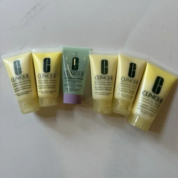 Clinique‎ dramatically different moisturizing lotion plus All About Clean 6X Lot