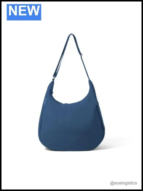 Lightweight Hobo Crossbody Bag with RFID Protection - Travel Purse