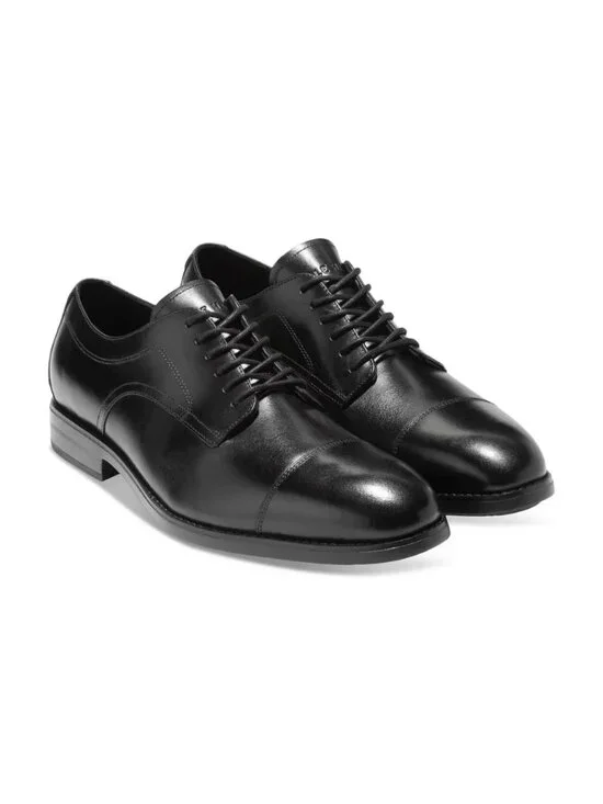 NEW Cole Haan Men’s Harmon Grand Cap Toe Oxford Grand 360 Black
