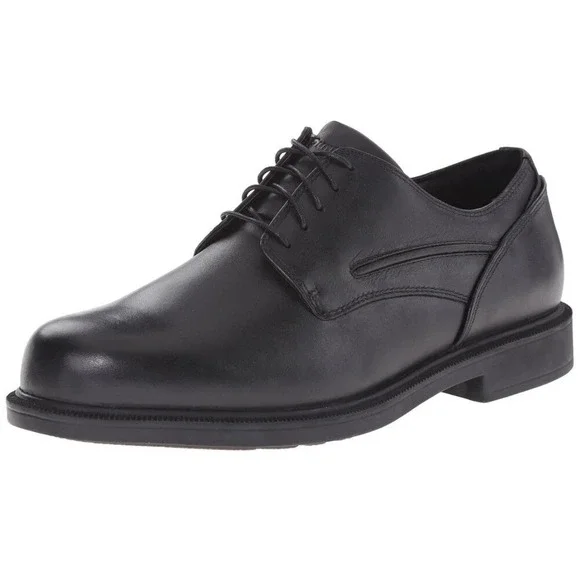 Dunham Burlington Black Leather  oxford dress shoes Lace Up Size 9 4E Wide